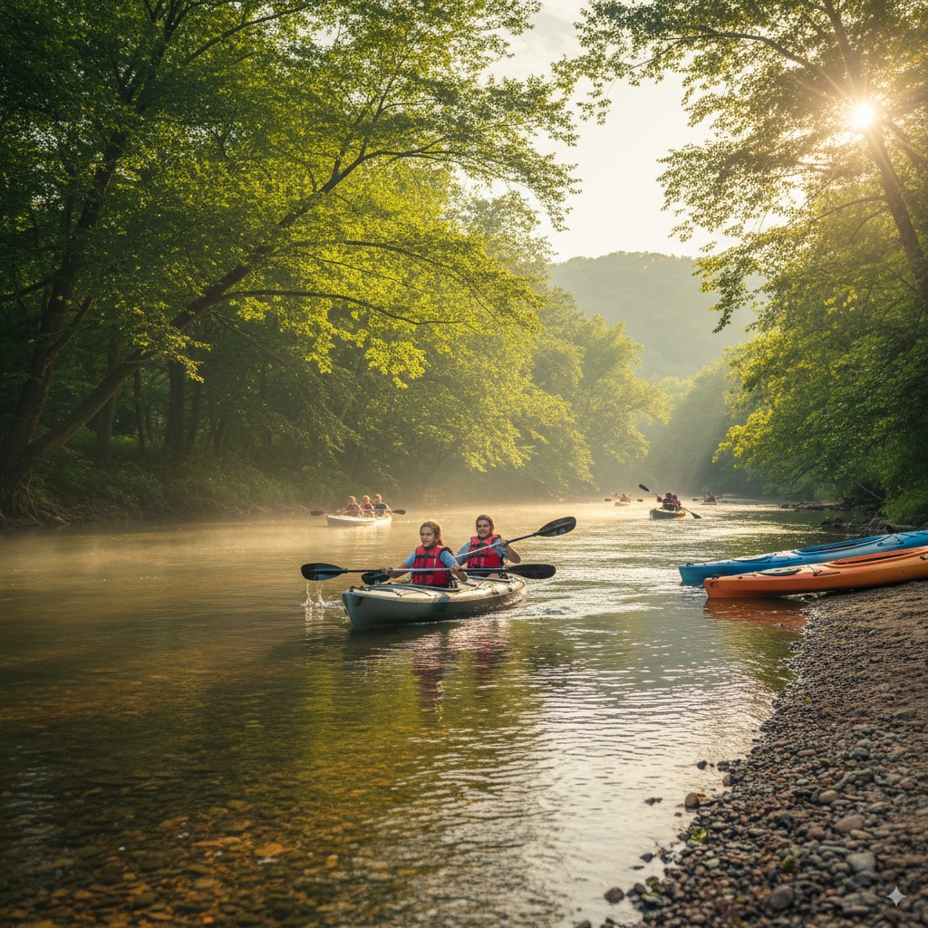 Spływ kajakowy Białobrzegi – Warka (Pilica)